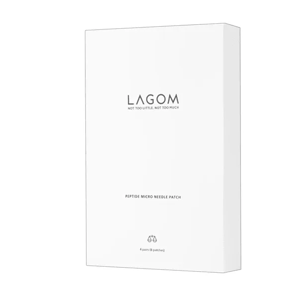 Lagom Peptide Micro Needle Patch, patch-uri regeneratoare cu micro ace, 4 perechi — preț și oferte