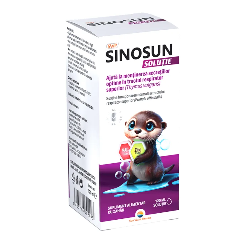 Solutie Sinosun, 120 ml, Sun Wave Pharma — preț și oferte