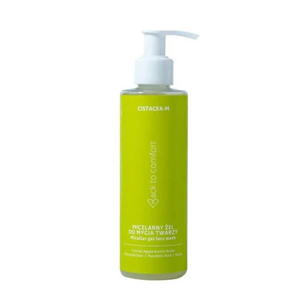 Cistacea-M, gel micelar de curățare facială, piele sensibilă și predispusă la acnee, 200 ml — preț și oferte