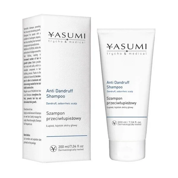 Șampon anti-mătreață Yasumi, șampon specializat anti-mătreață, 200 ml — preț și oferte