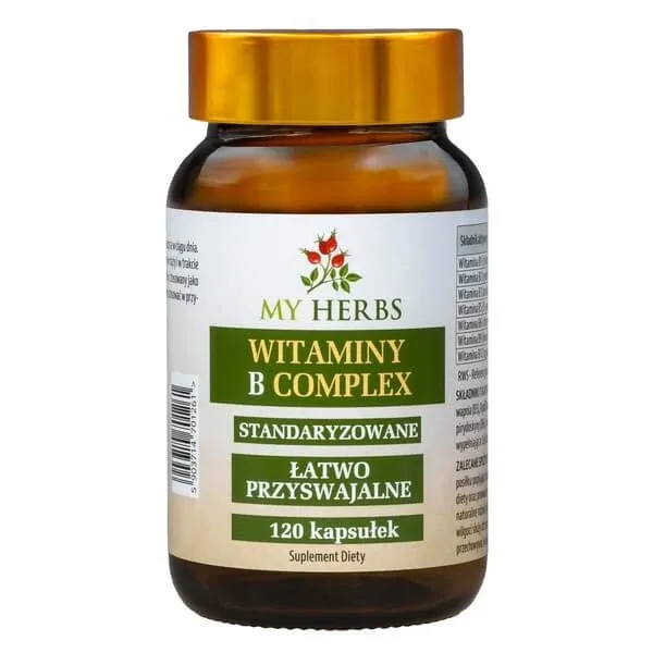 My Herbs Vitamine B Complex, capsule, 120 buc. — preț și oferte
