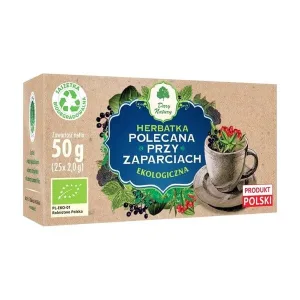 Dary Natury, ceai organic recomandat pentru constipație, 2 g x 25 buc.
