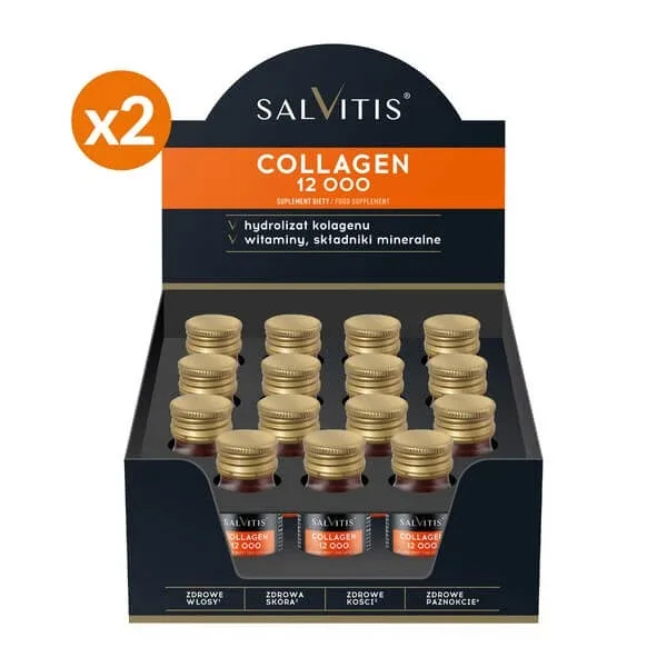 Salvitis Kit colagen, colagen pentru băut, lichid, 30 ml x 30 buc. — preț și oferte
