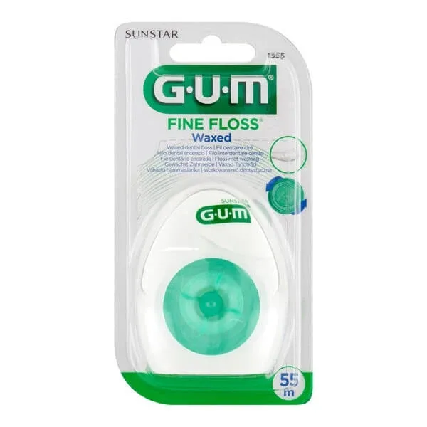 Gum Fine Floss, ață dentară, cerată, 55 m — preț și oferte