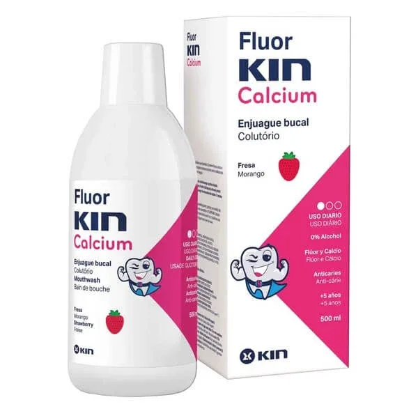 FluorKIN Calcium apă de gură, 500 ml — preț și oferte