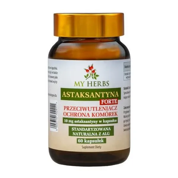Bio Herbs Astaxanthin Forte, capsule, 60 buc. — preț și oferte