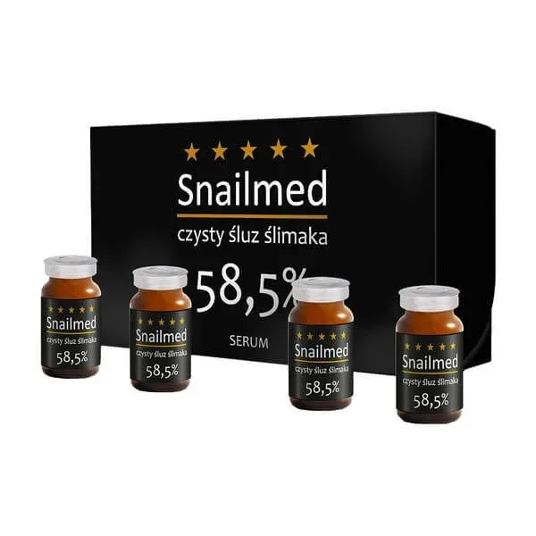 Snailmed, ser revitalizant cu mucus de melc, 4 x 8 ml — preț și oferte