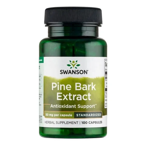 Swanson Extract de scoarță de pin, capsule, 100 buc. — preț și oferte