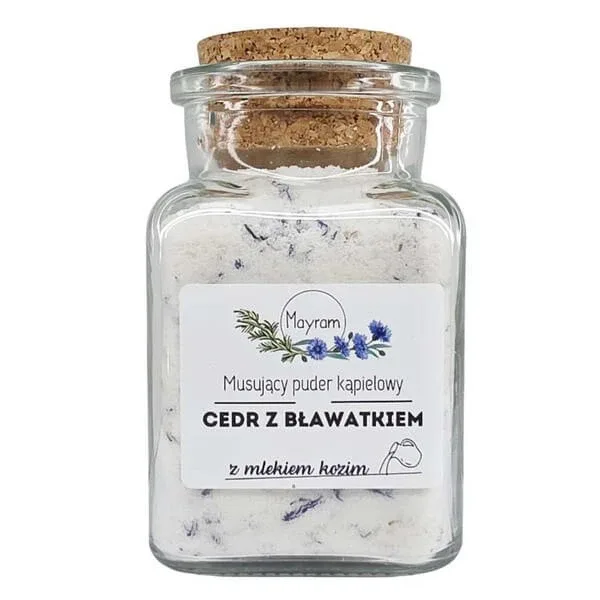 Mayram, pudră de baie efervescentă, Cedru cu Blavata, 130 g — preț și oferte