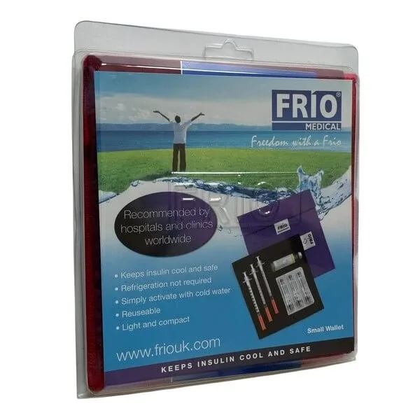 Frio Small, carcasă termică pentru depozitarea insulinei, roșu, 1 buc. — preț și oferte