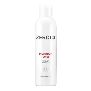 Zeroid Pimprove Toner, toner pentru ten gras, mixt și cu tendință acneică, 200 ml