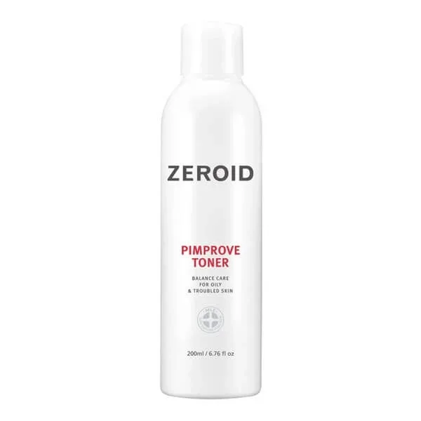 Zeroid Pimprove Toner, toner pentru ten gras, mixt și cu tendință acneică, 200 ml — preț și oferte