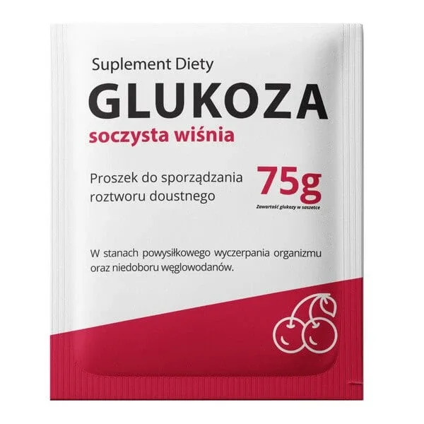 PahrmaDot Glucoză, Juicy Cherry, pulbere, 75 g — preț și oferte