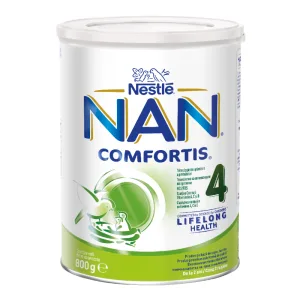 Formula de lapte praf Nan 4 Comfortis, 2+ ani, 800 g, Nestle