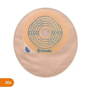 Esteem+, pungă stoma, închisă, bej cu fereastră, mică, 40 mm, 30 buc.