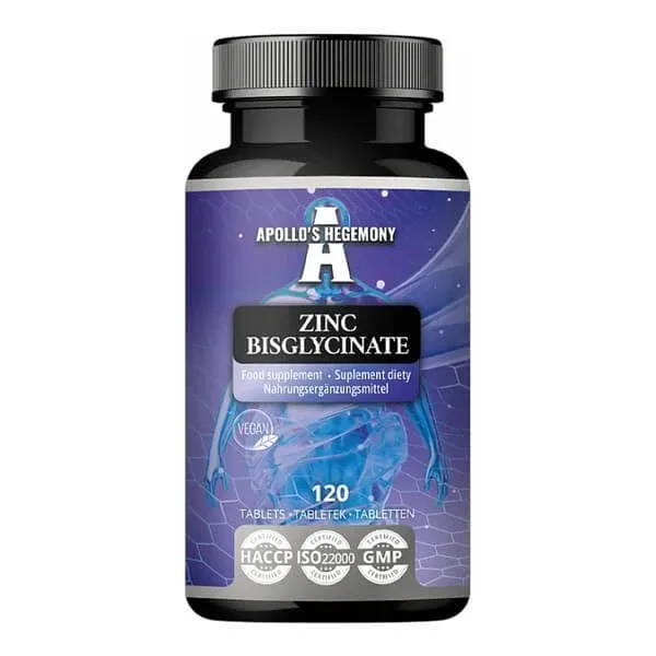 Apollo's Hegemony Bisglicinat de zinc, comprimate, 120 buc. — preț și oferte