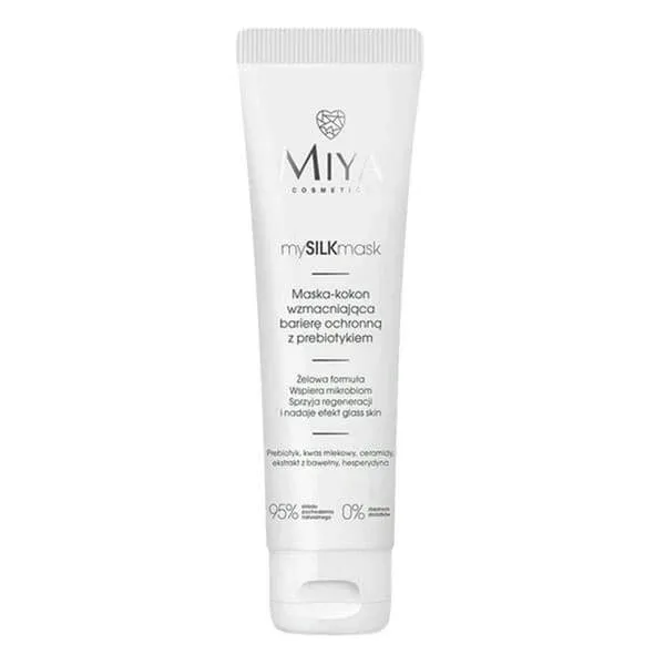 Miya Cosmetics mySILKmask, mască cocoon de întărire cu prebiotice, 60 ml — preț și oferte