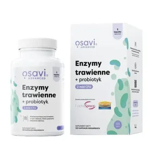 Osavi Enzime Digestive + Probiotic, capsule, 120 buc.