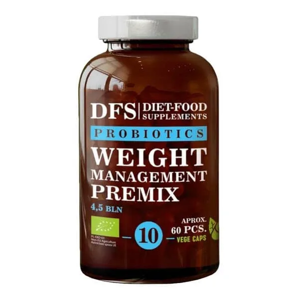 Dieta-Food Suplimente Probiotic nr. 10 Bio Weight Management Premix, capsule, 60 buc. — preț și oferte