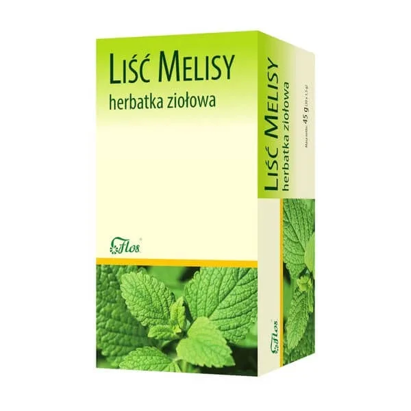 Flos, frunze de Melissa, ceai de plante, 30 x 1.5 g — preț și oferte