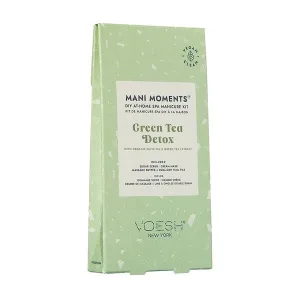 Voesh, Mani Moments, set manichiură, Green Tea Detox, 4 buc.
