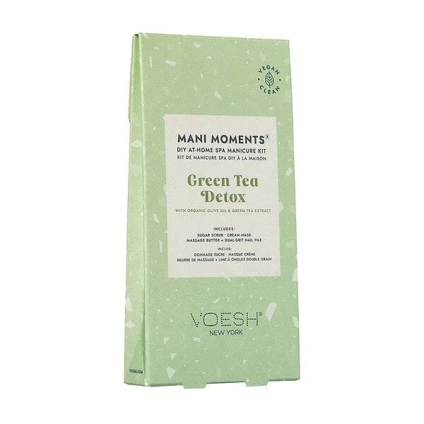 Voesh, Mani Moments, set manichiură, Green Tea Detox, 4 buc. — preț și oferte