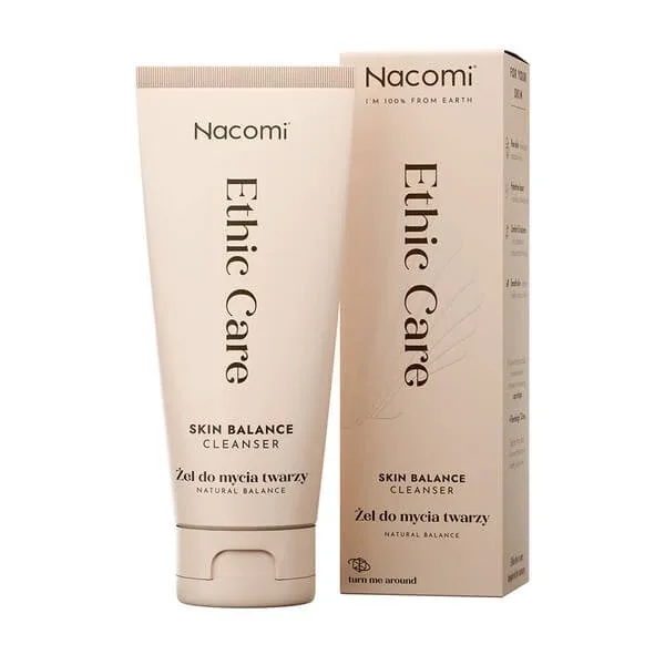 Nacomi Ethic Care Skin Balance, gel de curățare facială, 100 ml — preț și oferte