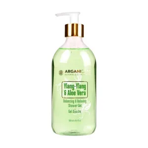 Arganicare duș, gel de duș cu aloe vera și ylang-ylang, 500 ml