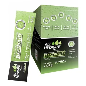 AllHydrate Electrolytes Junior, pliculețe cu pulbere, 4,8 g x 40 buc.