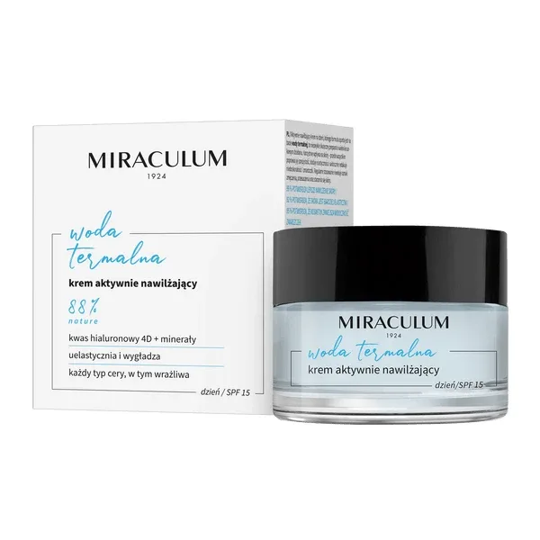 Apă termală Miraculum, cremă de zi hidratantă activă, 50 ml — preț și oferte
