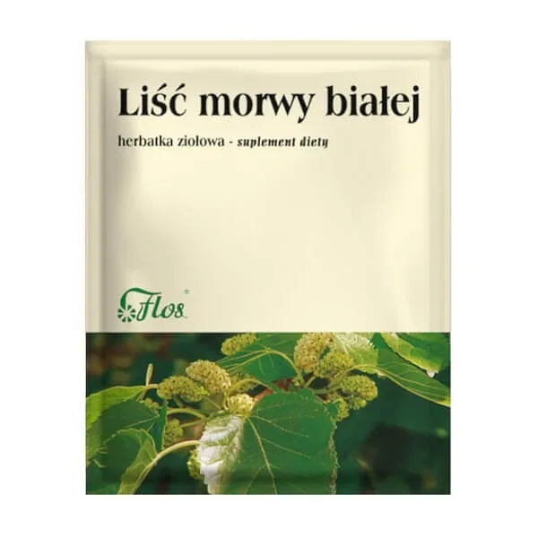 Frunză albă de mure, ceai de plante, 50 g (Flos) — preț și oferte