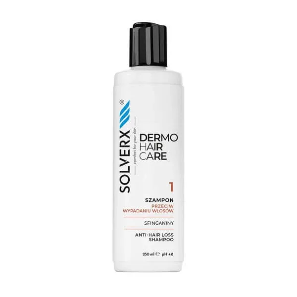 Solverx dermoHAIR, șampon pentru căderea părului, 250 ml — preț și oferte