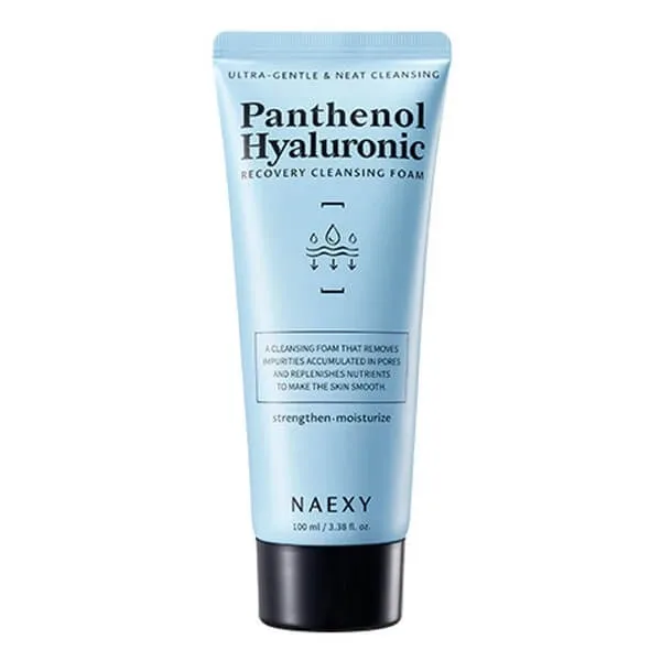 Naexy Panthenol Hyaluronic, spumă de curățare delicată, 100 ml — preț și oferte