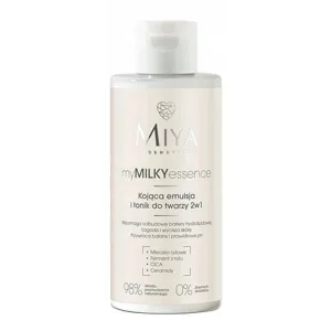 Miya Cosmetics myMILKYessence, emulsie calmantă și toner facial 2 în 1, 150 ml