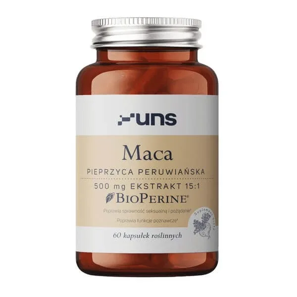 Uns Maca + Bioperine, capsule, 60 buc. — preț și oferte