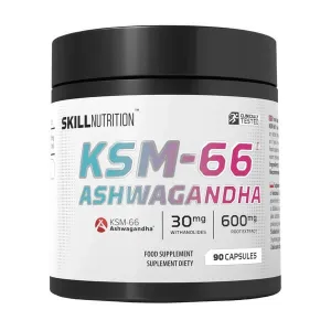 Skill Nutrition KSM-66 Ashwagandha, capsule, 90 buc.