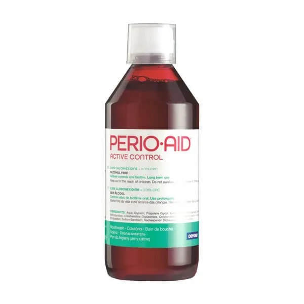 PERIO-AID Active Control 0,05%, apă de gură, 500 ml — preț și oferte