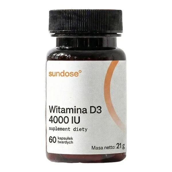 Sundose Vitamina D3 4000 UI, capsule, 60 buc. — preț și oferte