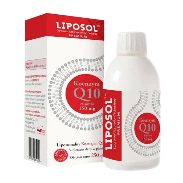 Liposol Coenzima Q10, lichid, 250 ml — preț și oferte