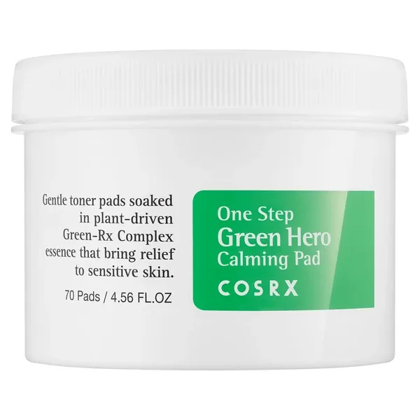 Cosrx One Step Green Calming Pad, tampoane de față tonifiante, 70 buc. — preț și oferte