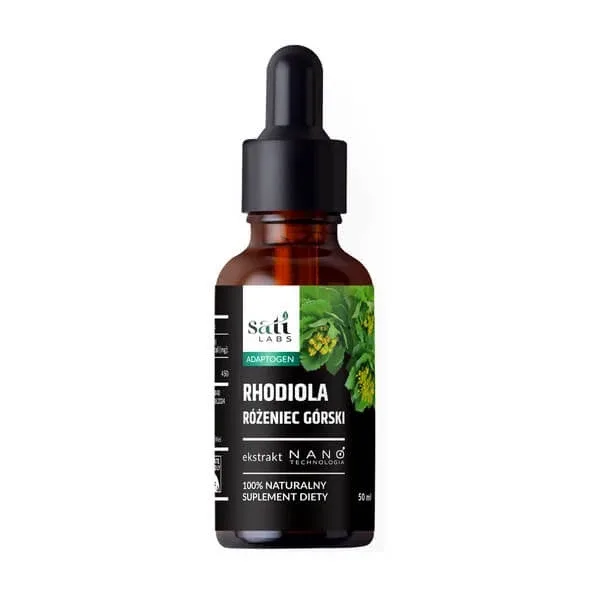 Sati Labs Adaptogen, Rhodiola Rosacea, picături, 50 ml — preț și oferte