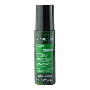Green Arkemusa Olive Anti-Frizz Spray, spray termo-protector pentru părul creț și rebel, 150 ml