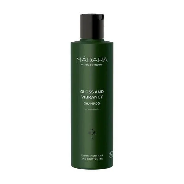 Madara Hair Care, Gloss and Vibrancy, șampon pentru restabilirea strălucirii, 250 ml — preț și oferte