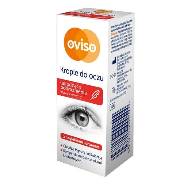 Oviso, picături oculare pentru ameliorarea iritației, 10 ml — preț și oferte