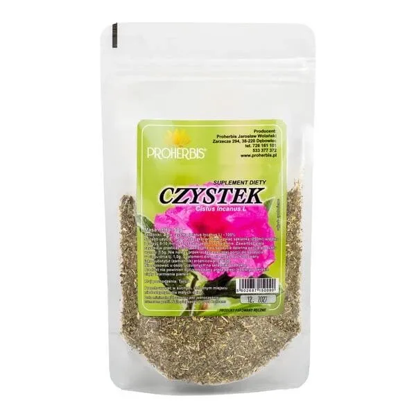 Proherbis Cleanse, ceai de plante, 50 g — preț și oferte