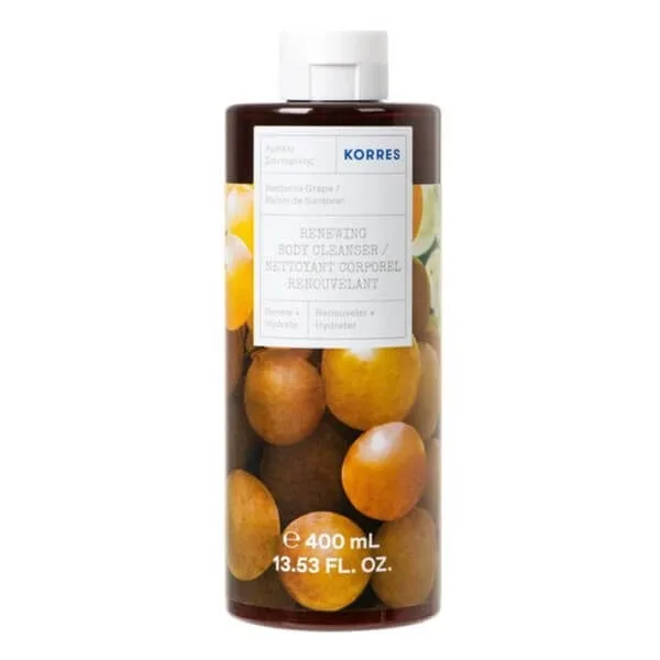 Korres Santorini Grape, gel de duș pentru corp, 400 ml — preț și oferte
