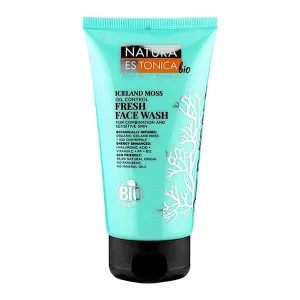 Natura Estonica Iceland Moss, gel răcoritor de spălare a feței, Iceland Moss, piele mixtă și sensibilă, 150 ml