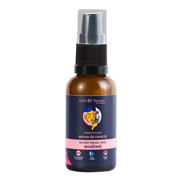 Gift of Nature by VisPlantis, ser prebiotic pentru piele sensibilă, 30 ml — preț și oferte