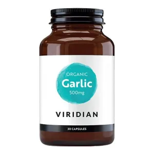 Viridian Organic Garlic, capsule, 30 buc.