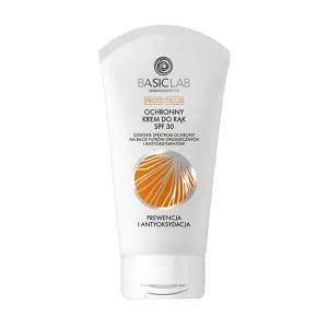 BasicLab Protecticus, cremă de mâini protectoare SPF 30 PA++++, 50 ml